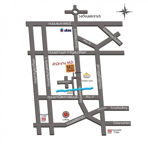 Photo map - รอกไฟฟ้ามือสอง - เอ็ม.ดี. เจริญผล รอกไฟฟ้า